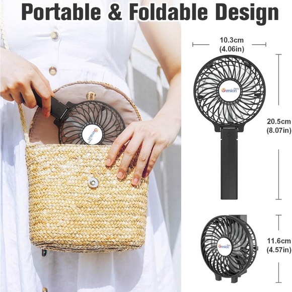 🌟Host Pick🌟Mini Portable Rechargeable Fan - Picture 3 of 6